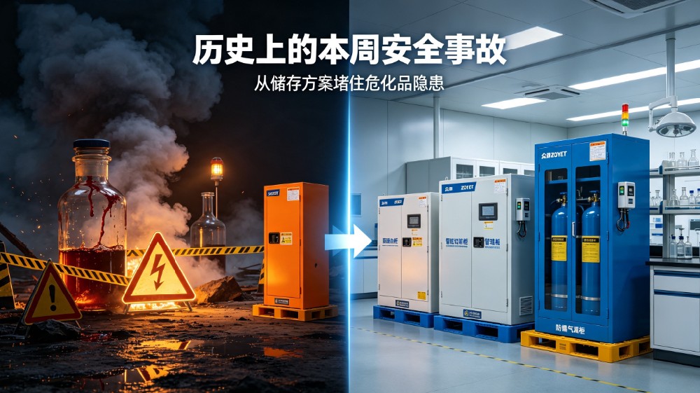 《历史上的本周安全事故—详解众御ZOYET危化品储存方案》