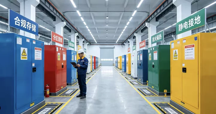 危化品存储合规持续收紧，众御 ZOYET 安全存储方案助力企业完成现场核查