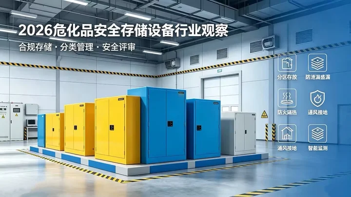 立足 2026 危化品安全存储行业发展趋势，众御 ZOYET 打造合规存储解决方案