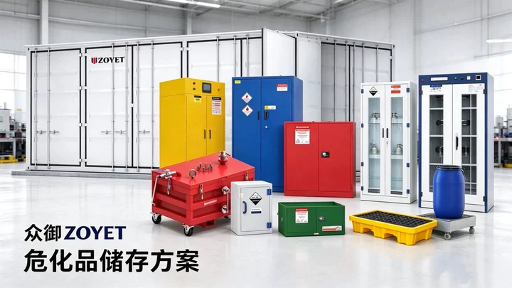 从本周典型安全事故看隐患整改：众御 ZOYET 危化品规范化储存解决方案