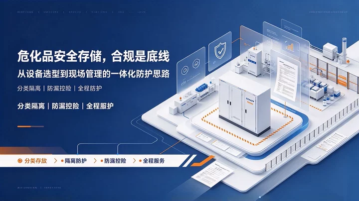行业规范持续升级，坚守安全初心｜众御 ZOYET，危化品安全存储一体化解决方案